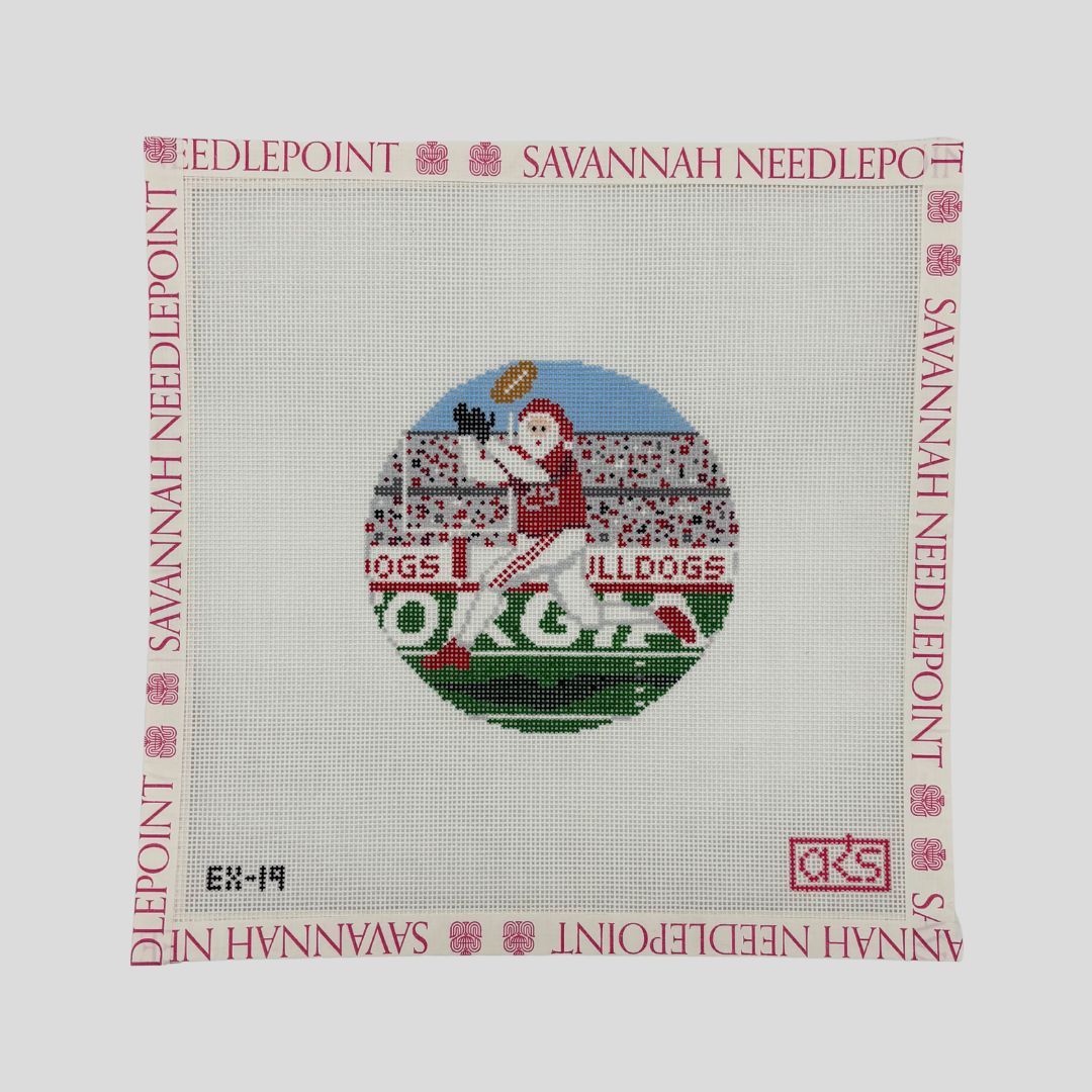 Georgia Football Santa