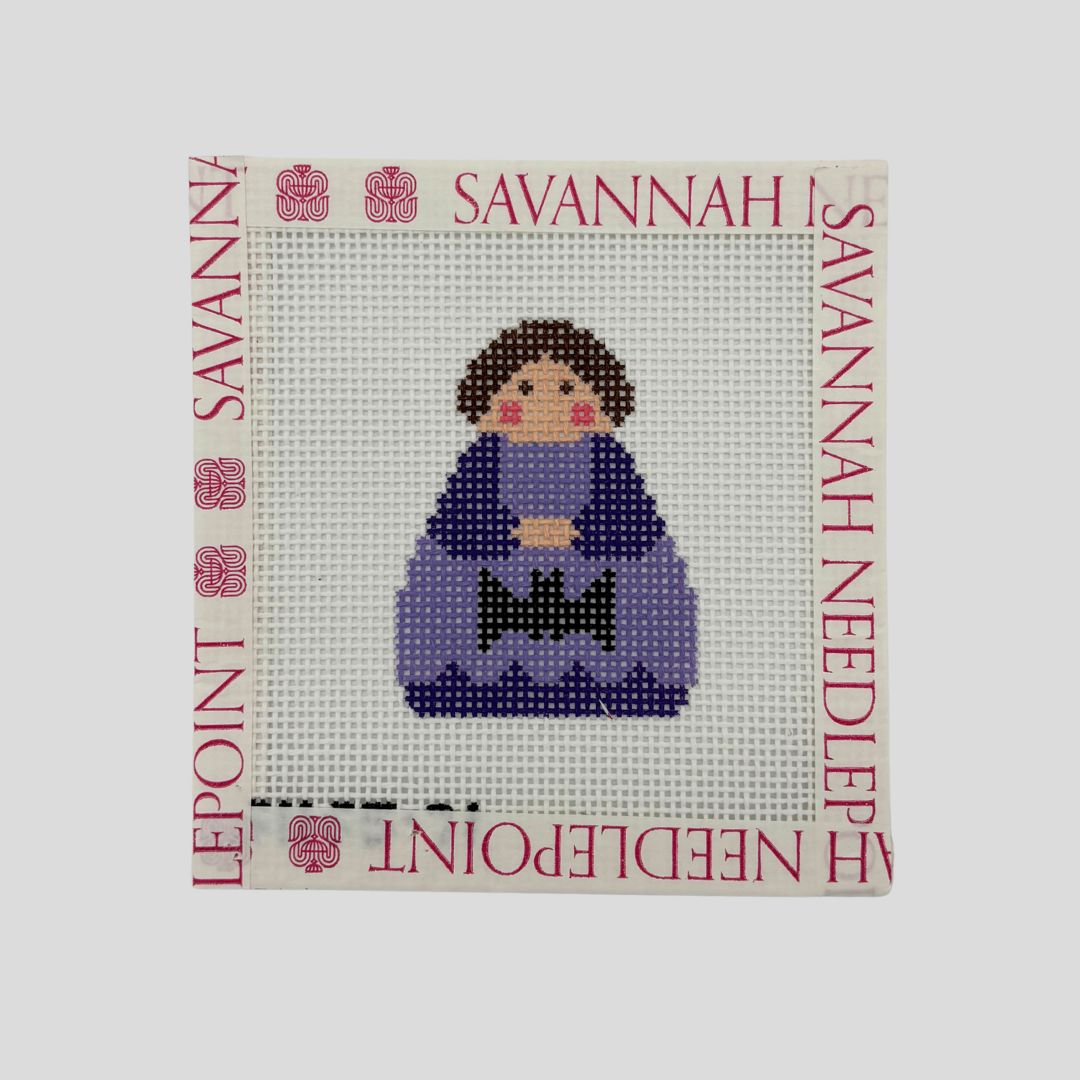 Stitch It - Purple Angel with Bat