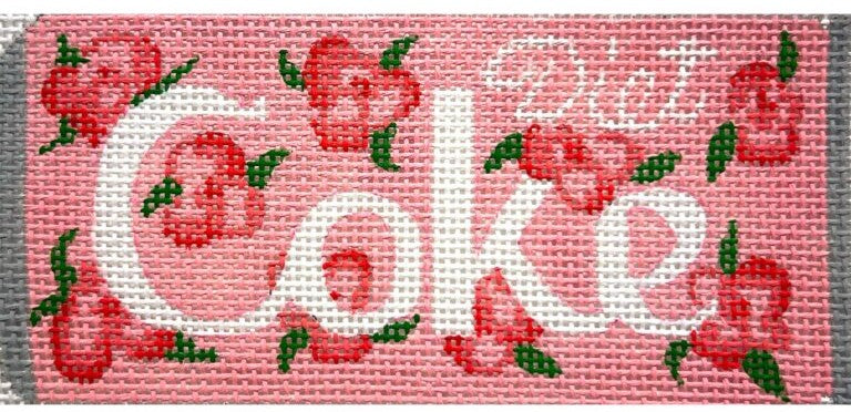 Floral Diet Coke Can