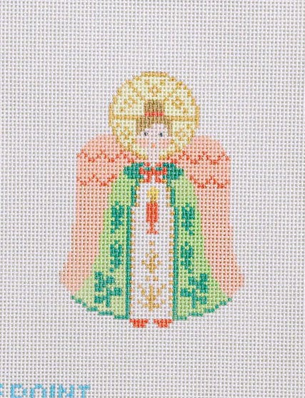 Le Point Green and Coral Angel