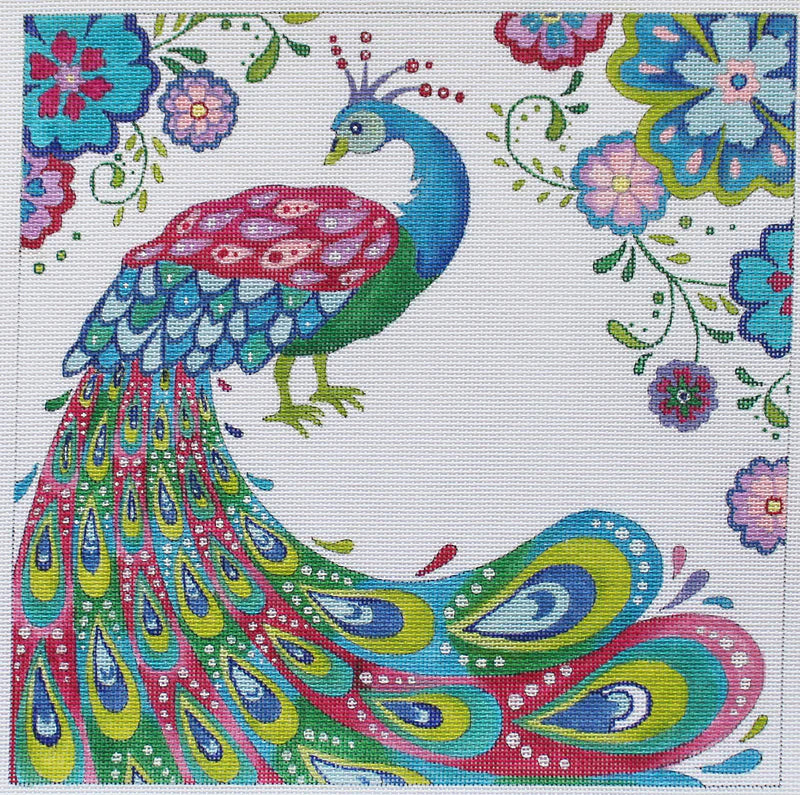 Colorful Peacock