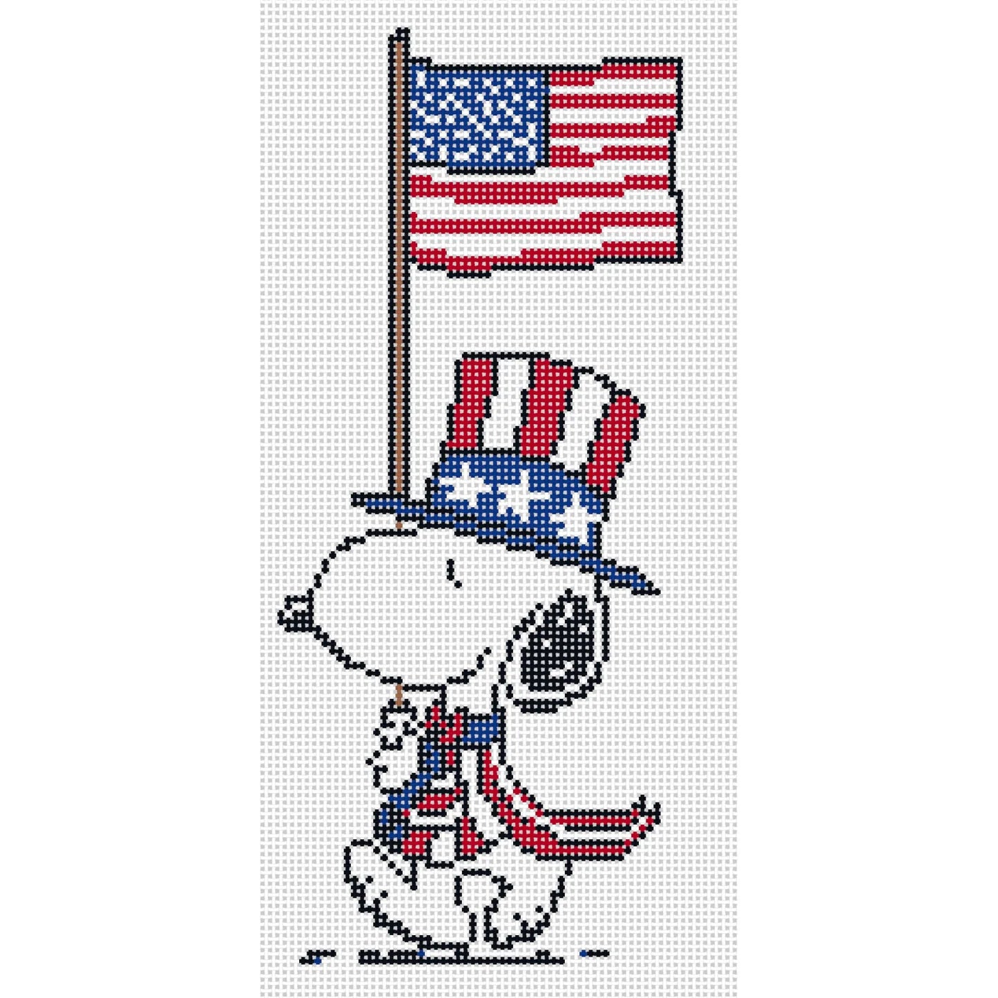 Patriotic Snoopy