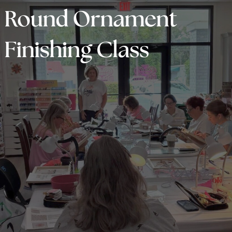 Round Ornament Finishing Class