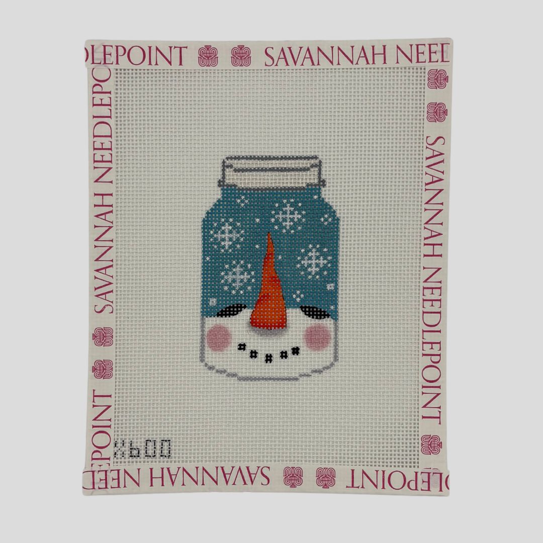 Snowman Jar