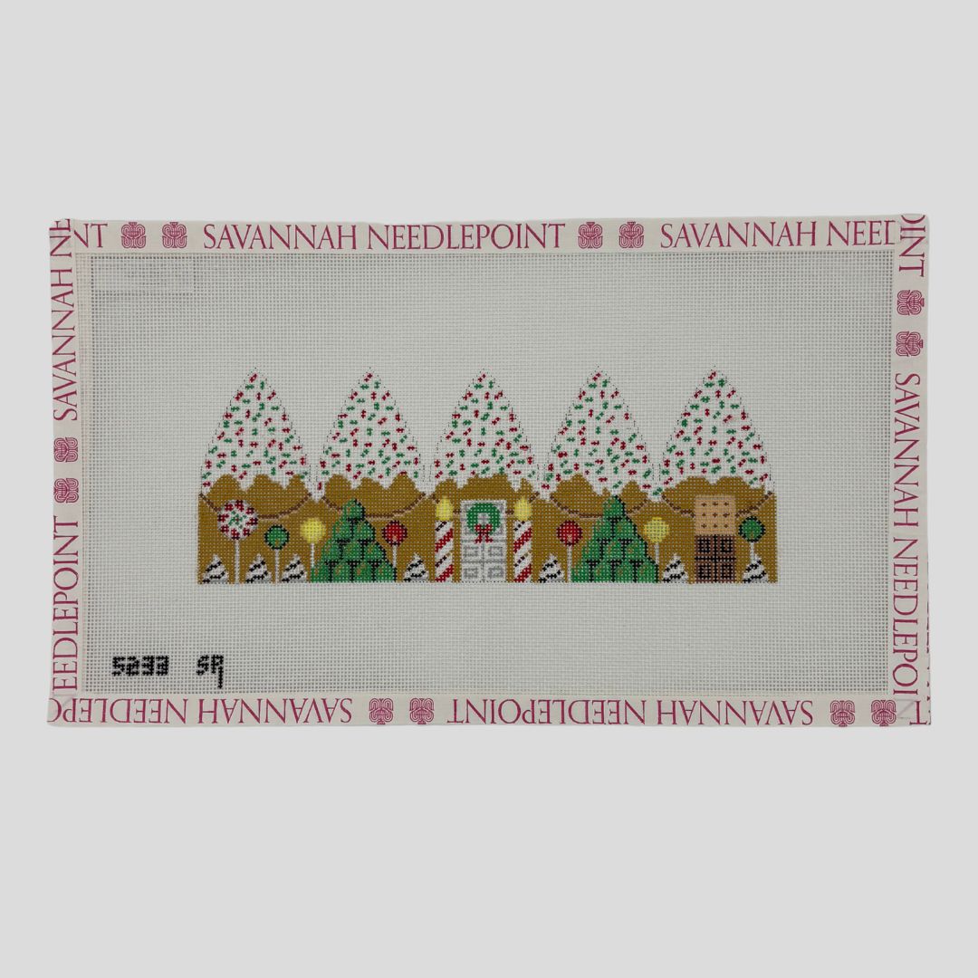 Red and Green Sprinkles Bundt 3D House