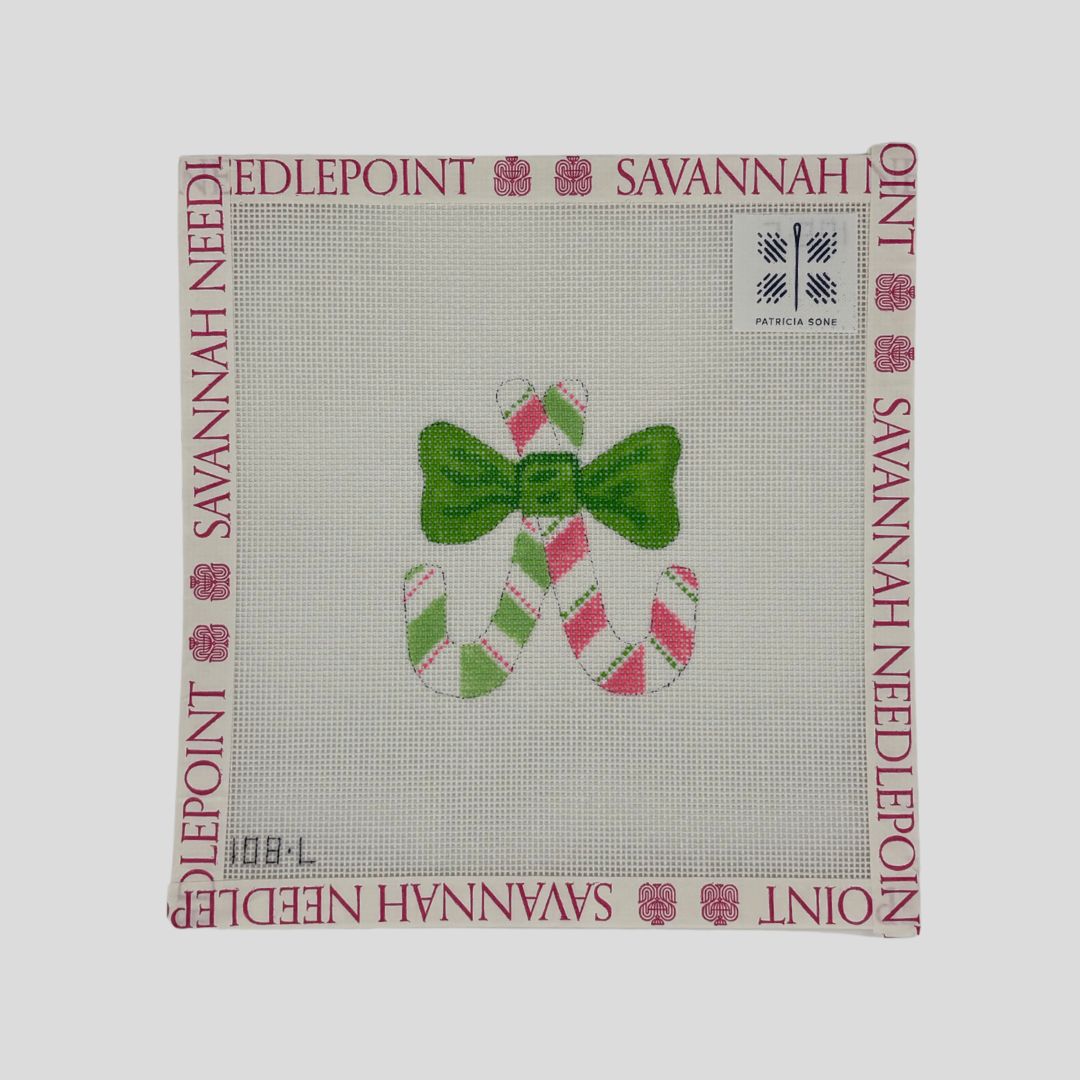 Pink Candy Canes w/ Stitch Guide