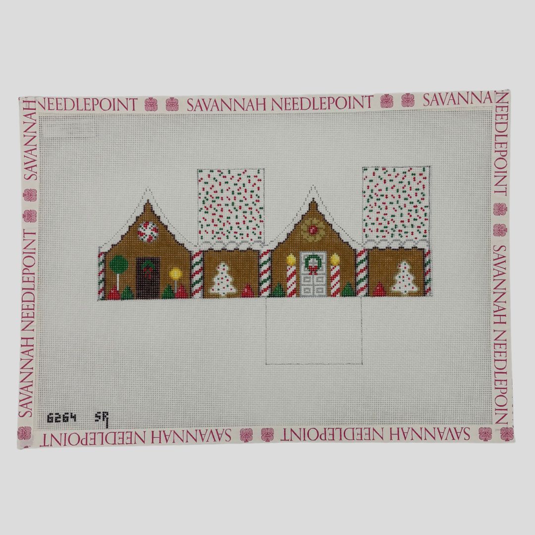 Red and Green Sprinkle Roof 3D house