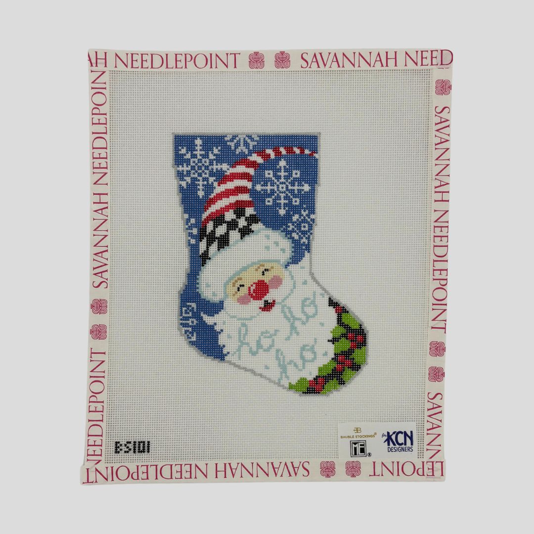 Santa Bauble Stocking