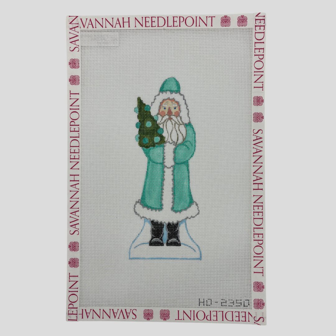 Santa with Tree