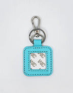 Square Leather Key Fob