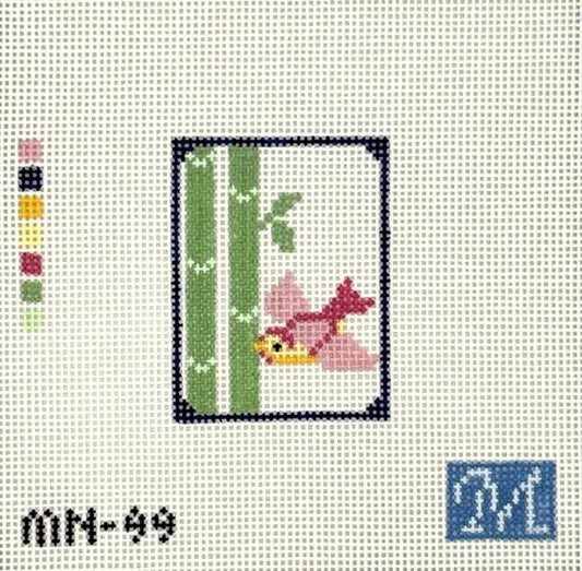 Bird Bam Mah Jong Tile