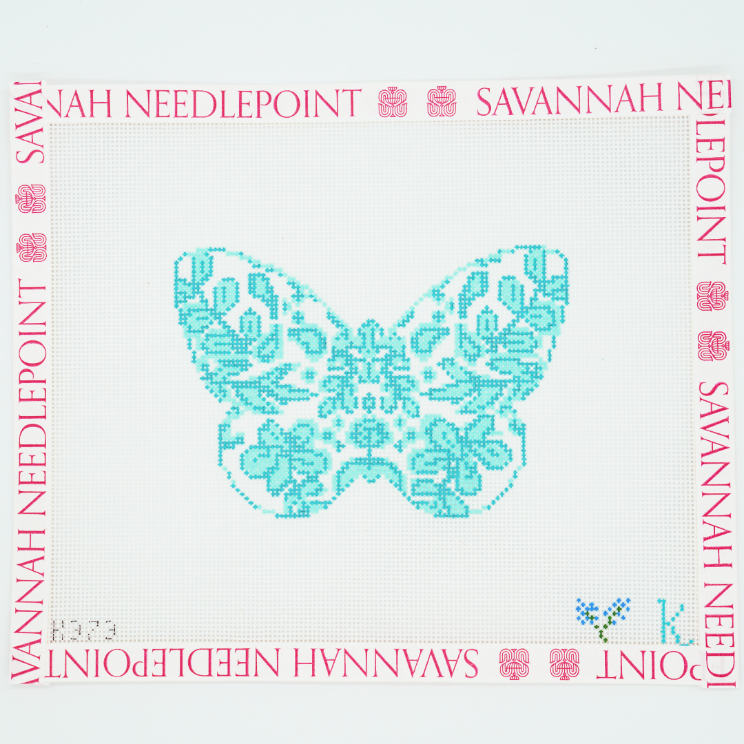 Chinoiserie Butterfly - Teal