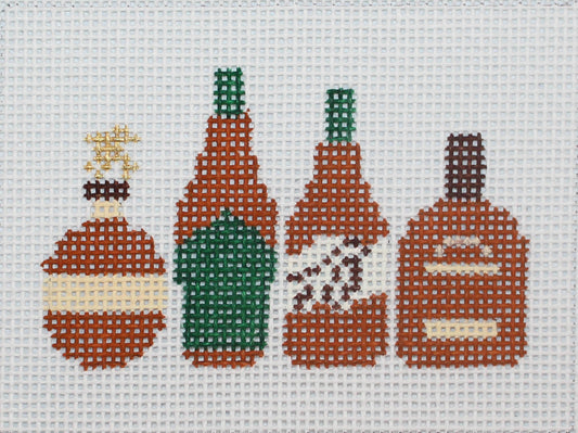 Bourbon Bottles Insert