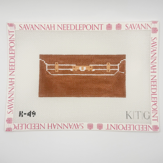 Brown Mini Clutch