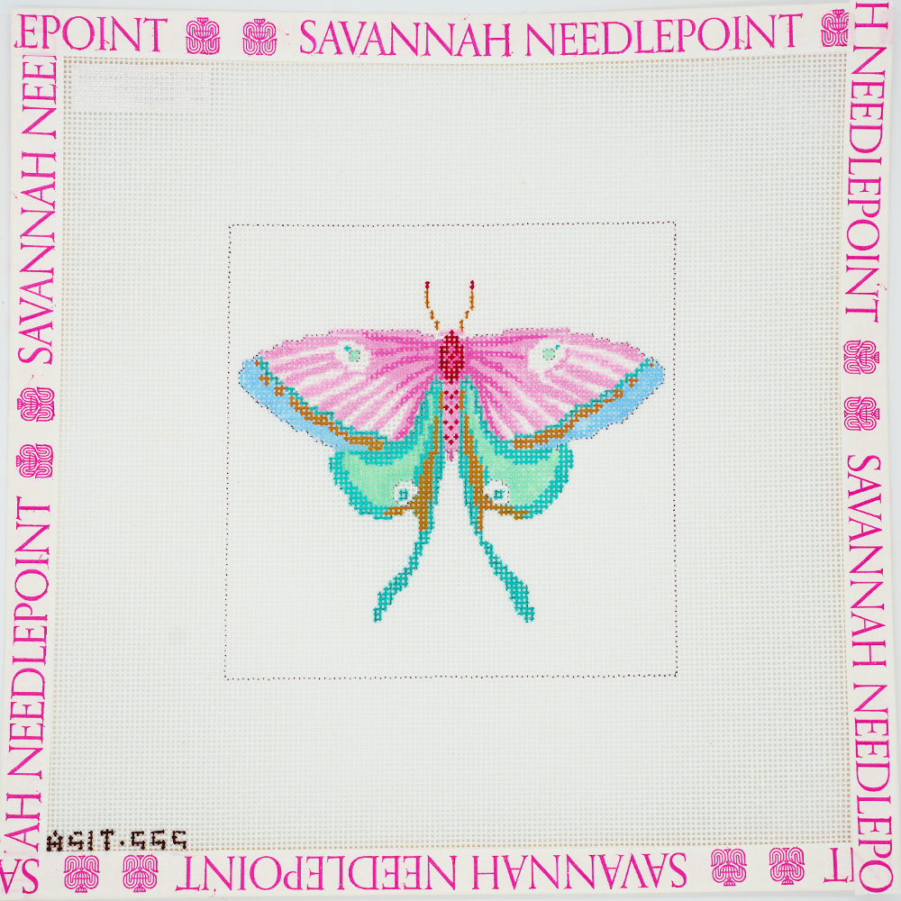 Pink & Blue Butterfly