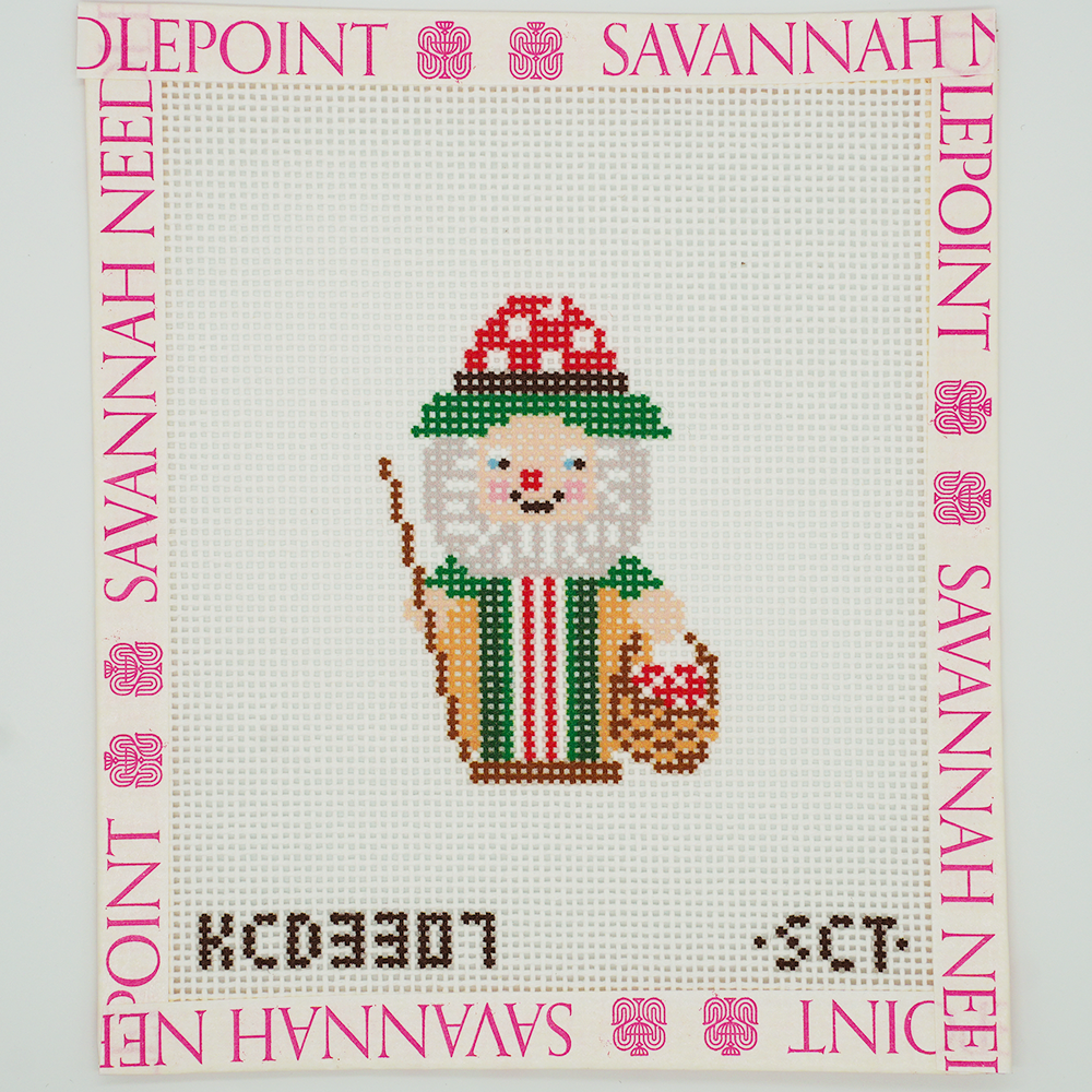 Mushroom Forager Ornament