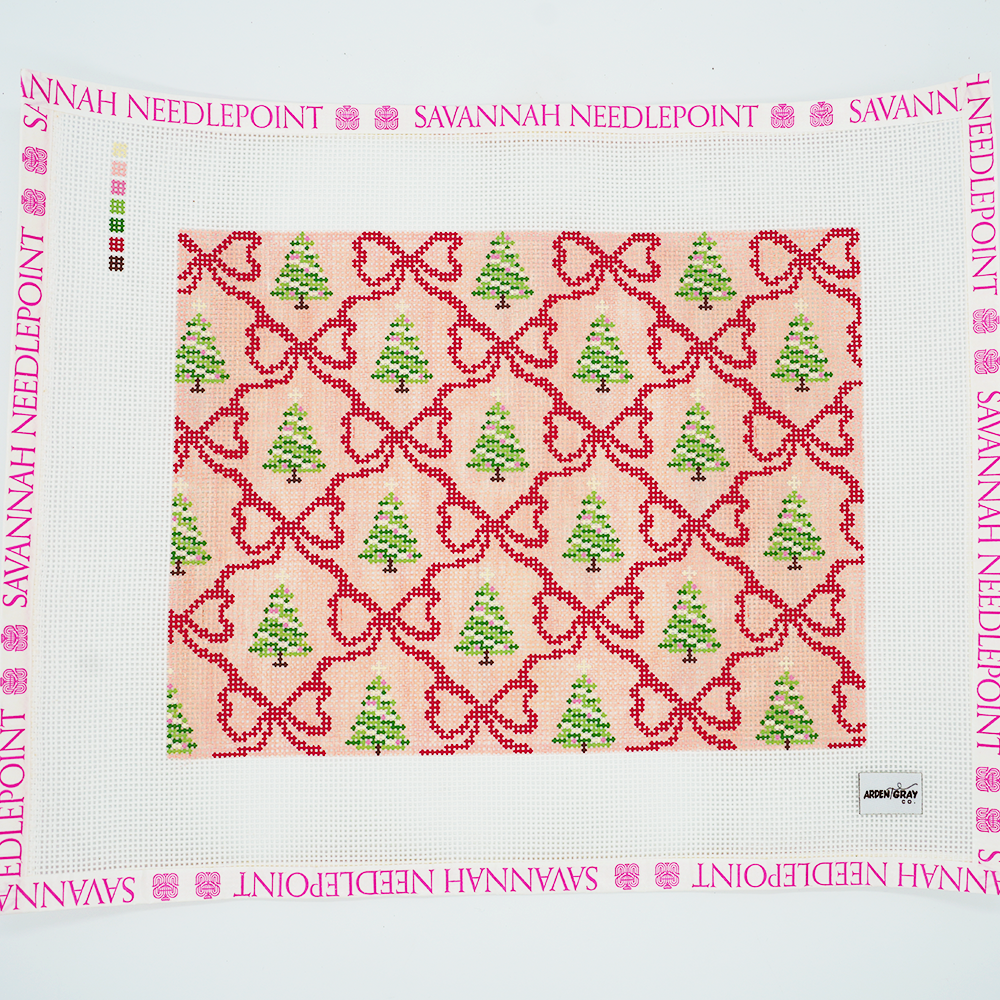 Bows & Tree Pillow