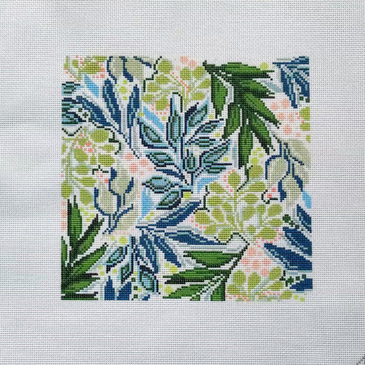 Green Leaf Pattern X Julia McGahee