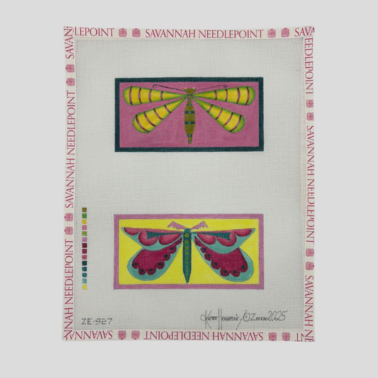 Two Butterflies Eyeglass Case