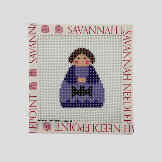 Stitch It - Purple Angel with Bat