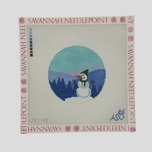 Smoky Mountain Snowman