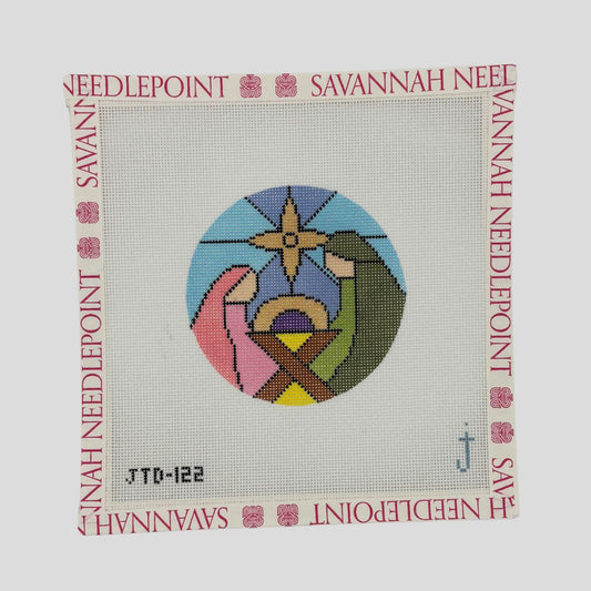 Stained Glass Nativity
