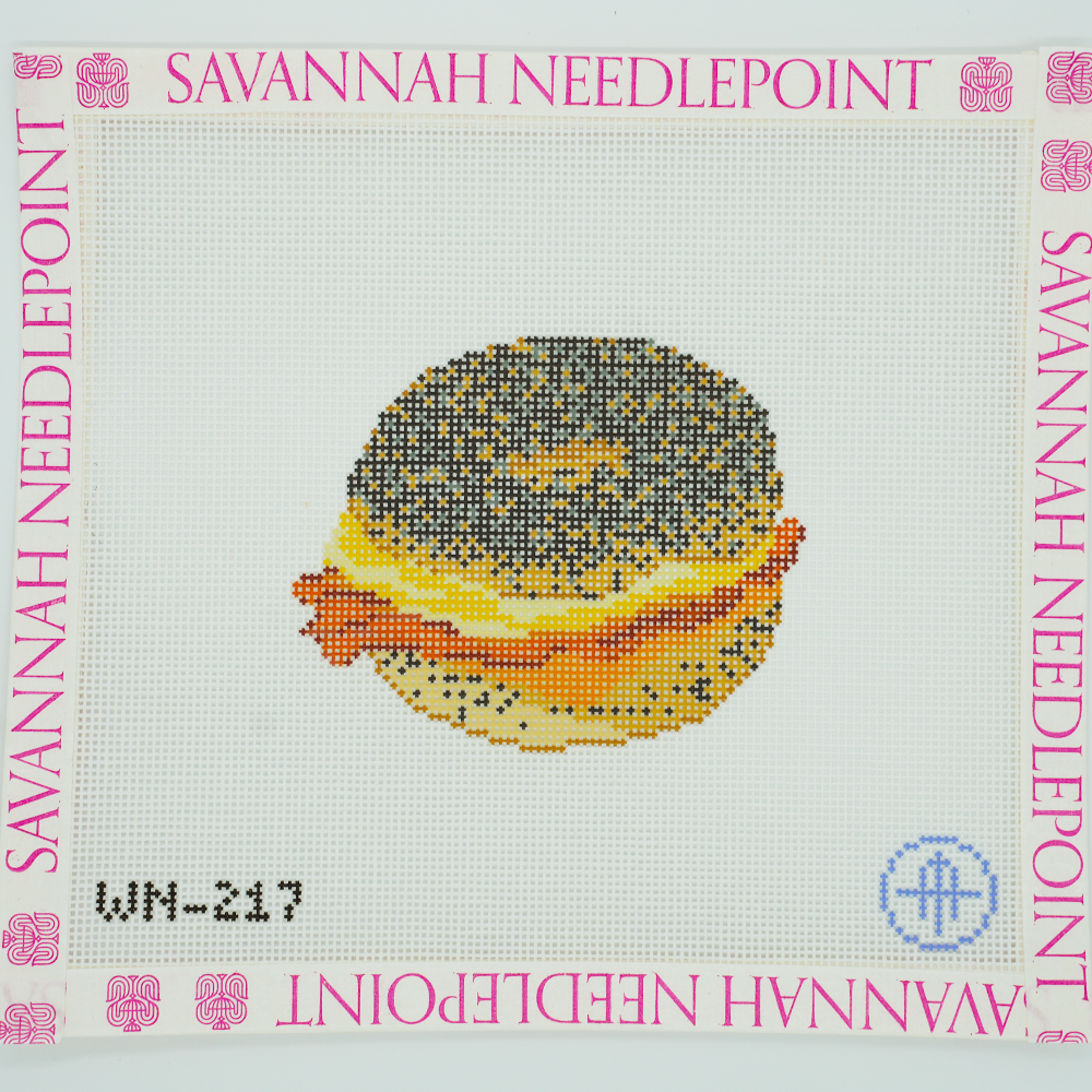 Bacon Egg & Cheese Poppy Bagel