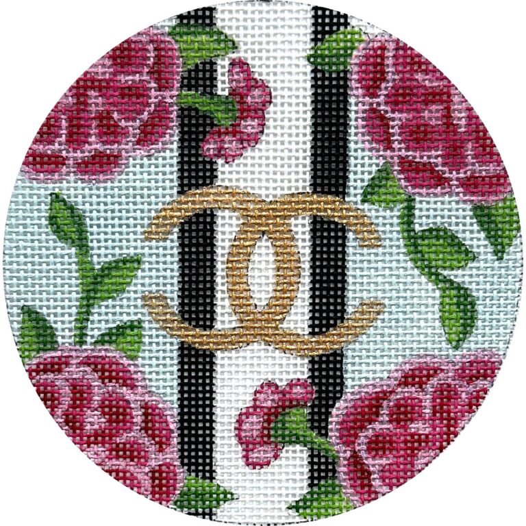 Floral Chanel Round
