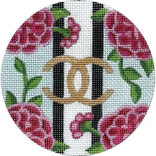 Floral Chanel Round
