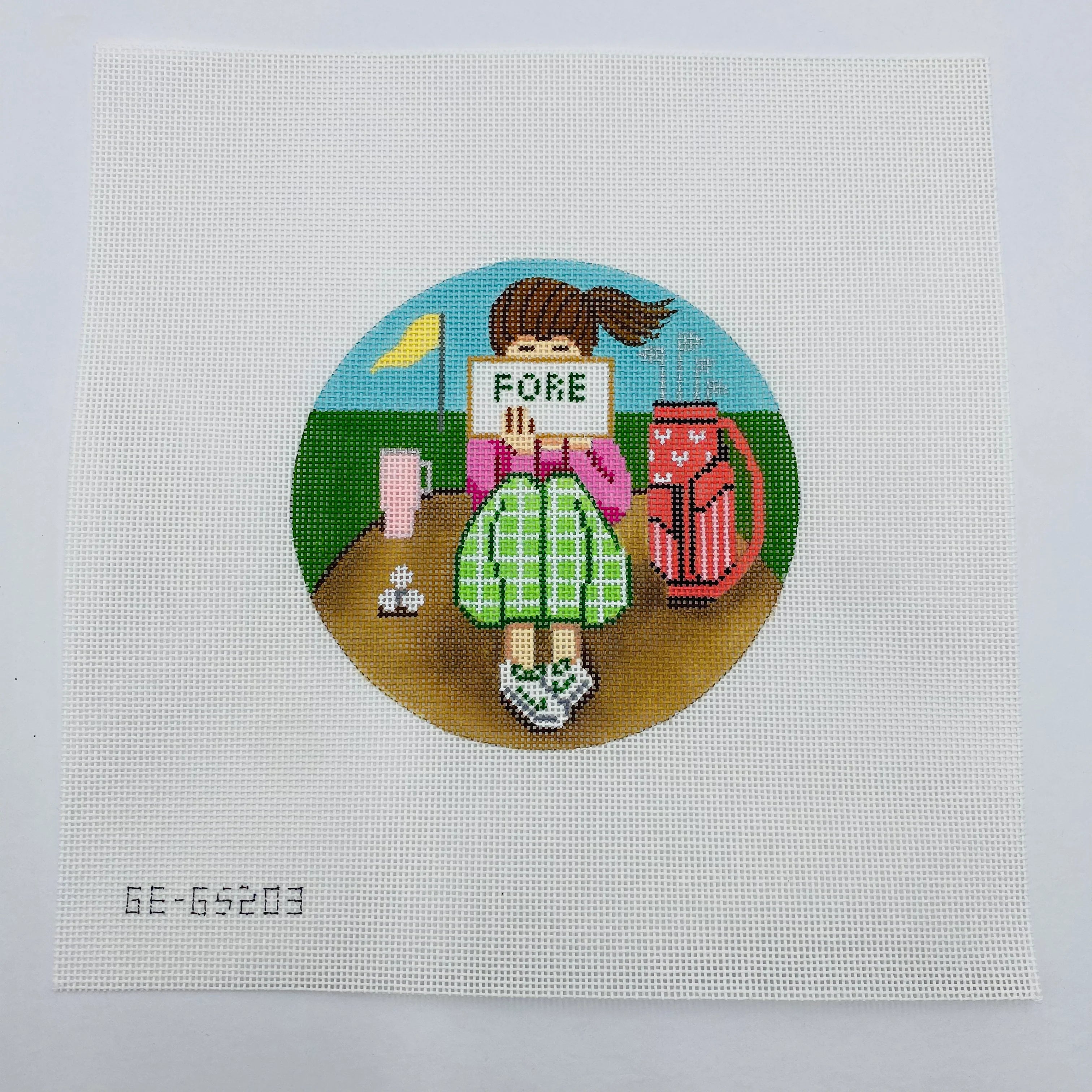 Stitching Girl