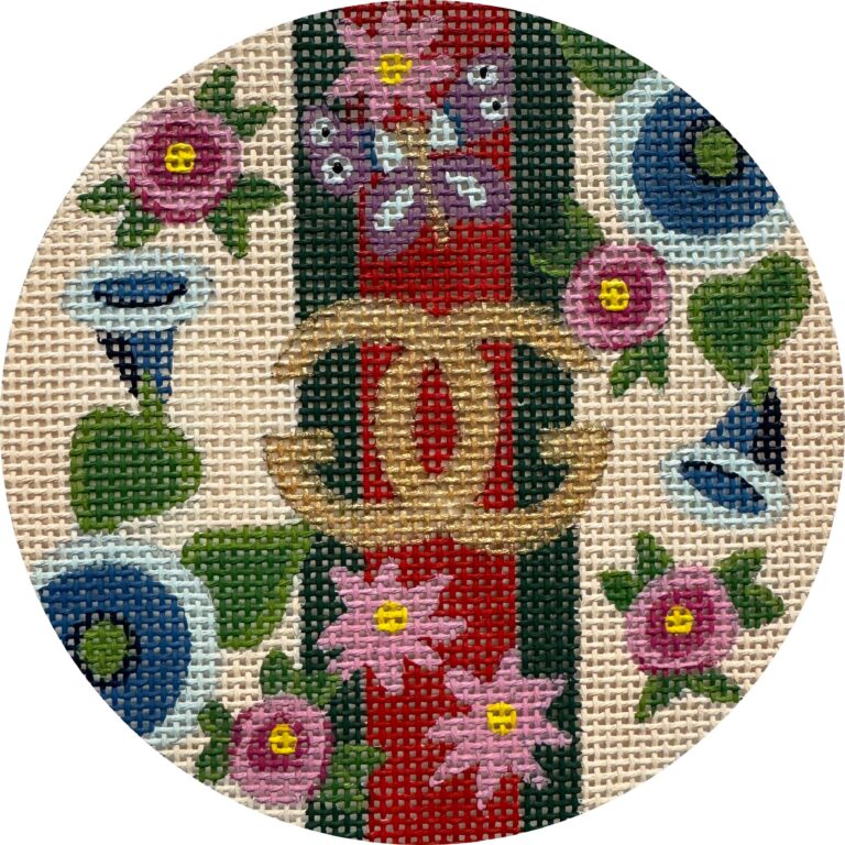 Gucci Floral Round - Pink background