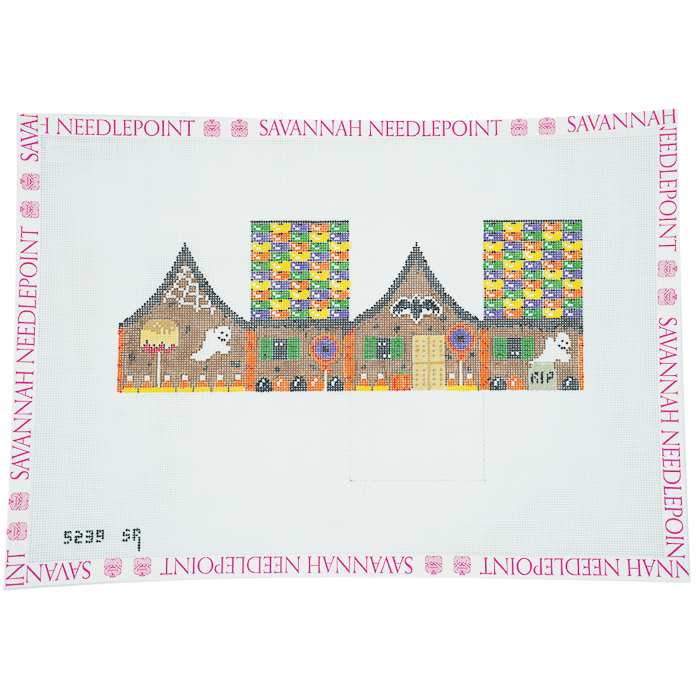 3-D Halloween Gingerbread House