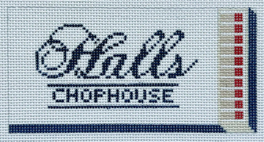 Halls Chophouse Matchbox