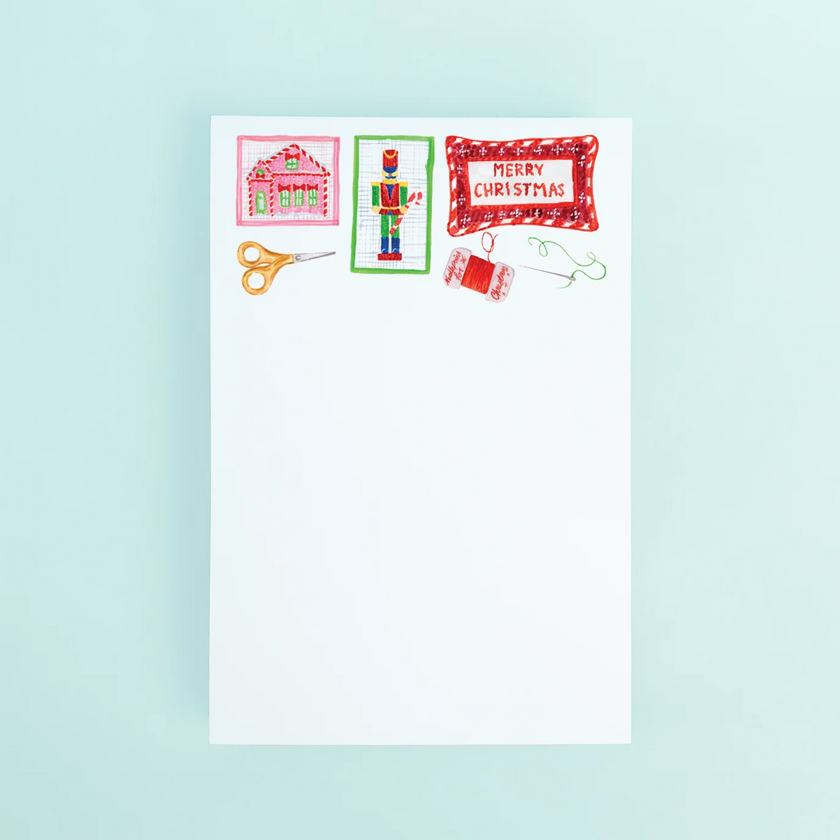 Holiday Needlepoint Pad