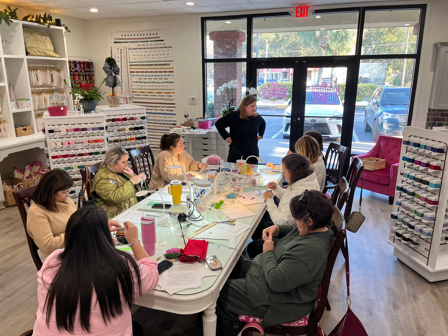 Round Ornament Finishing Class