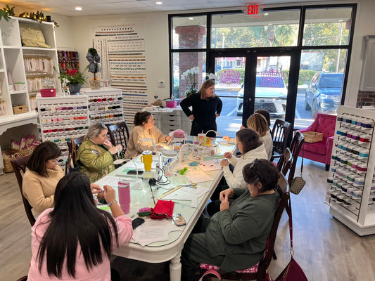 Round Ornament Finishing Class