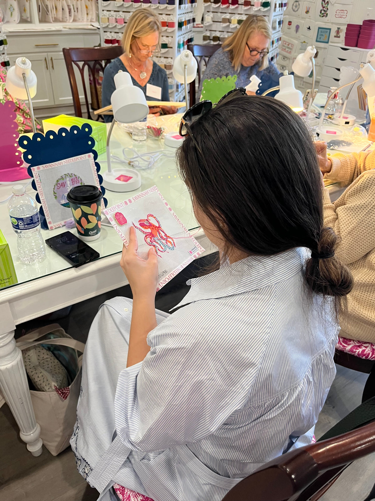 Beginner Needlepoint Class – Savannah Needlepoint
