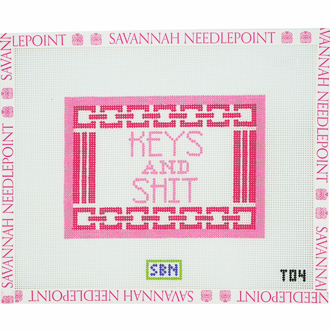 Keys & Sh*t Pink Tray Insert