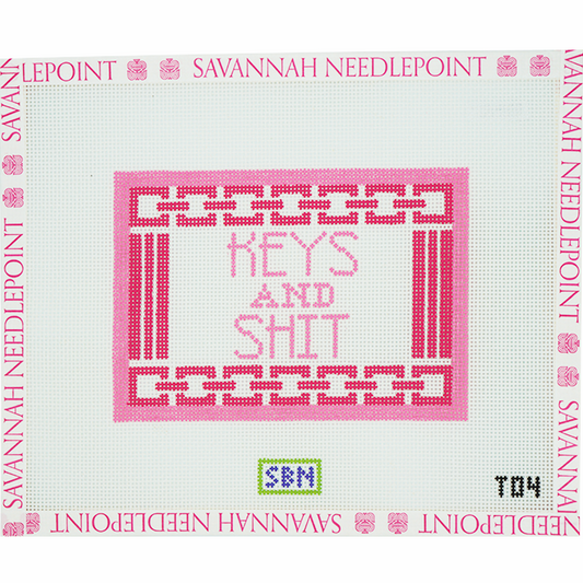 Keys & Sh*t Pink Tray Insert