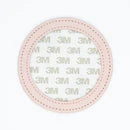 3" Round Self Finishing Leather Magnet