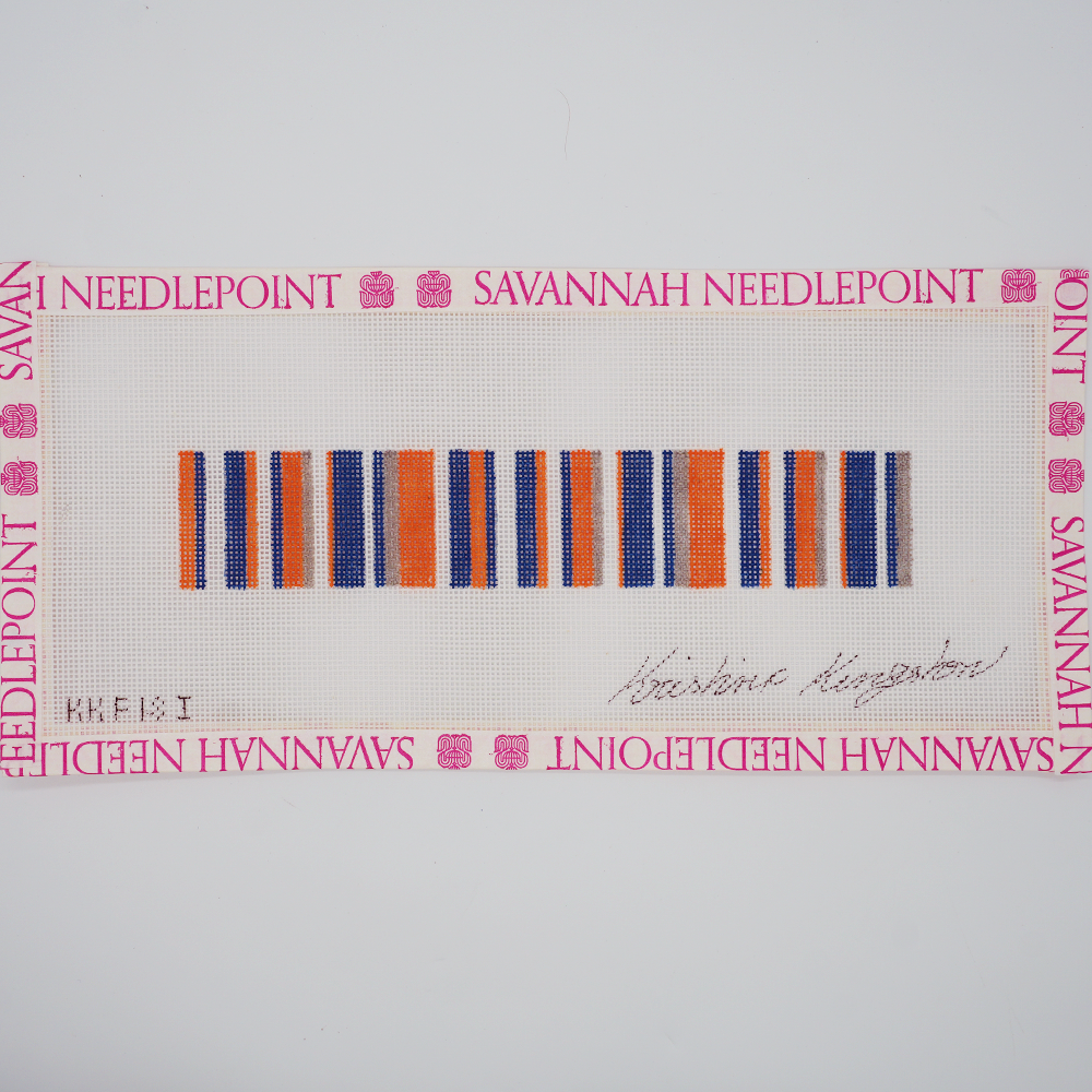 College Striped Key Fobs
