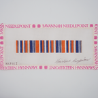 College Striped Key Fobs