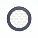 3" Round Self Finishing Leather Magnet
