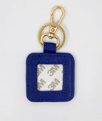 Square Leather Key Fob