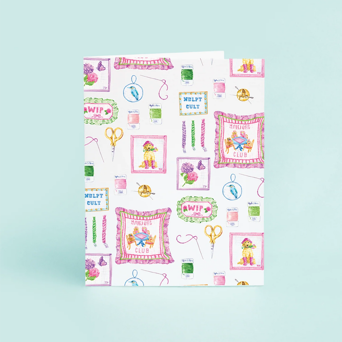 Needlepoint Card