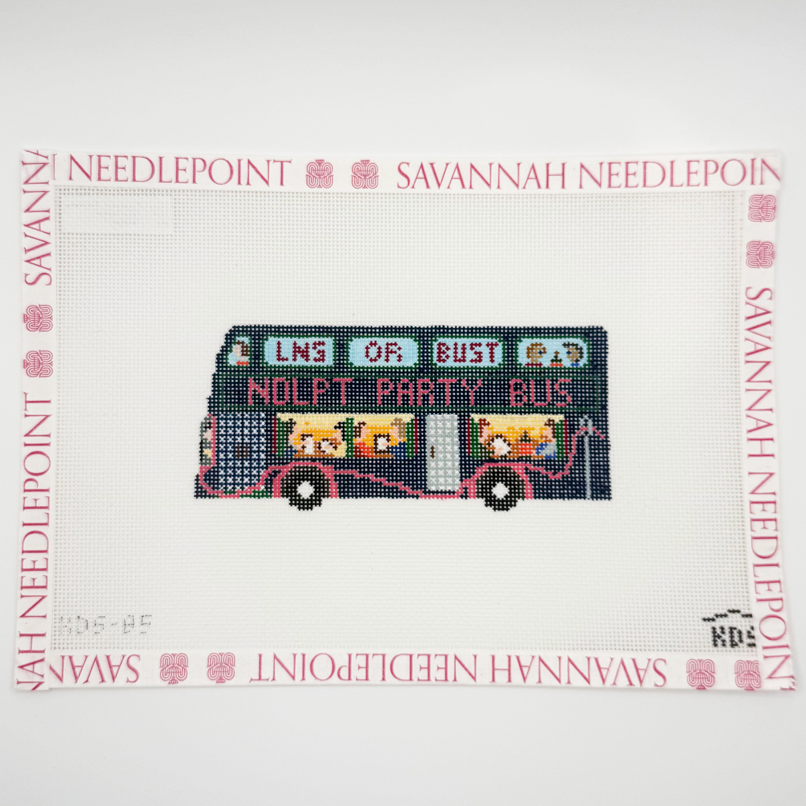 Needlepoint Party Bus