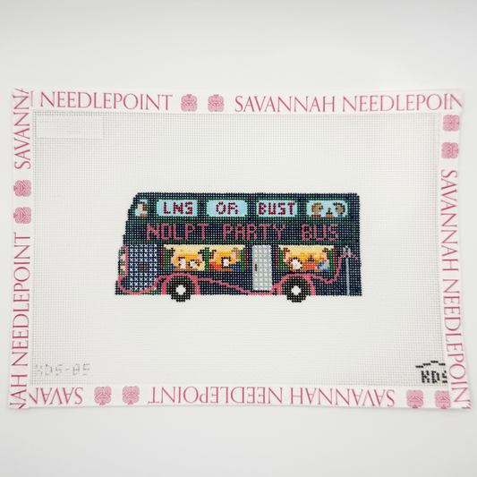 Needlepoint Party Bus