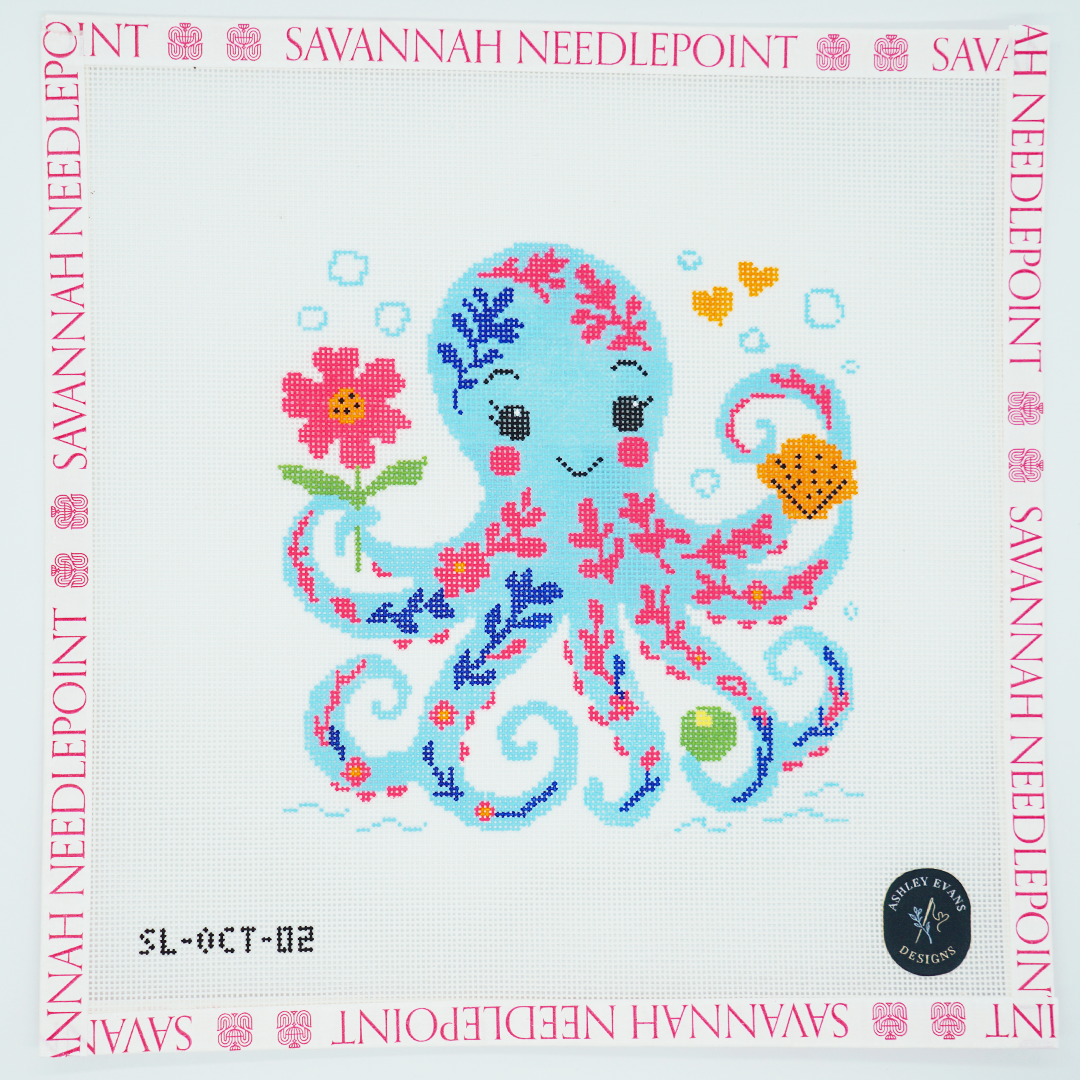 Multi Floral Octopus