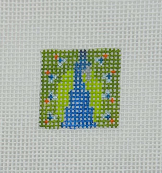 Peacock 1" square