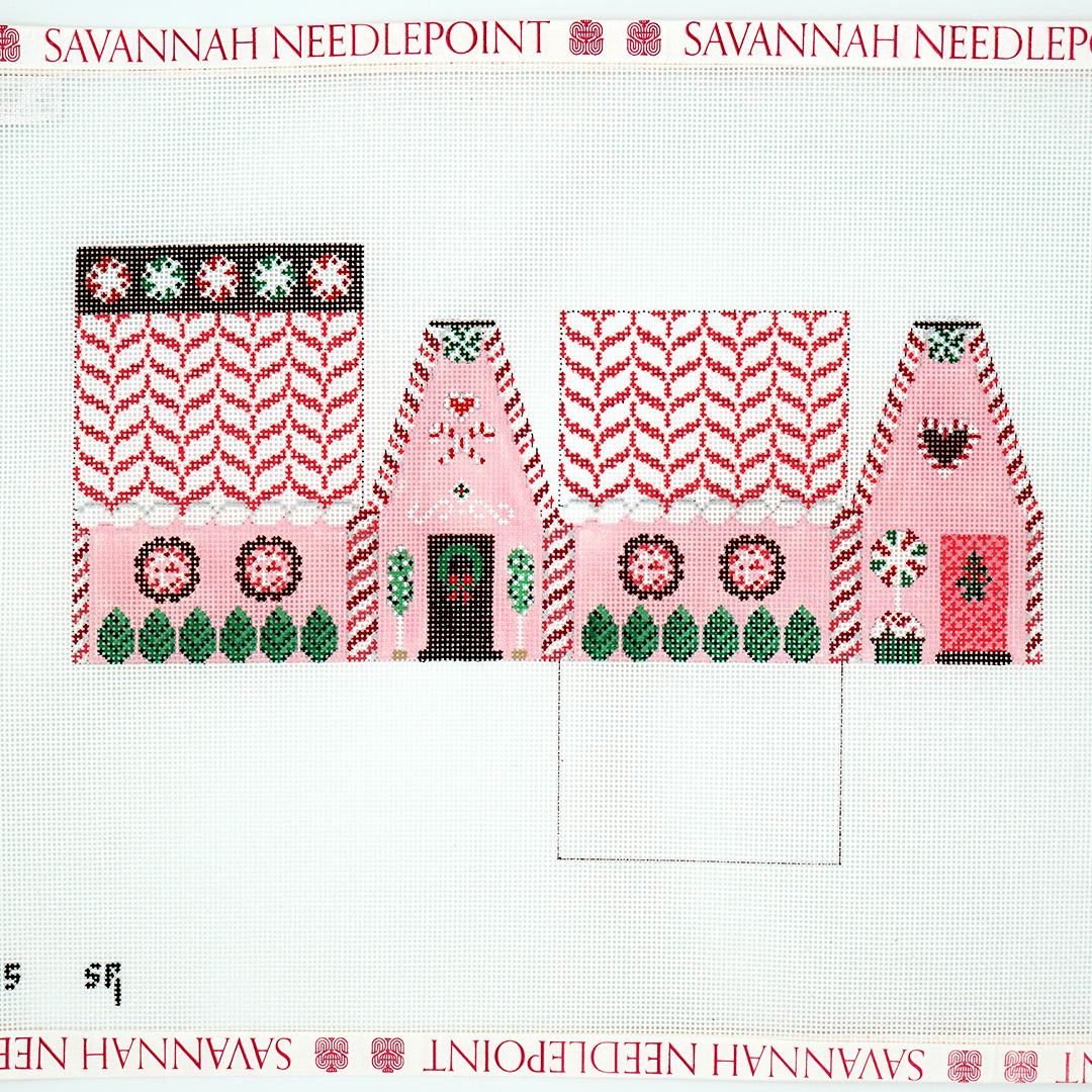 Peppermint 3 D Gingerbread House